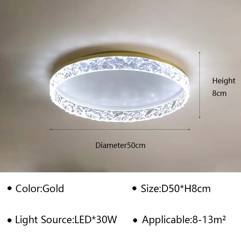 plafonnier led moderne pour décoration intérieure élégante