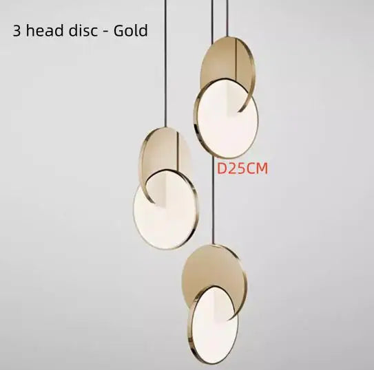 Nordic creative bar restaurant post-modern simple bedroom bedside designer single head net red light luxury art chandelier
