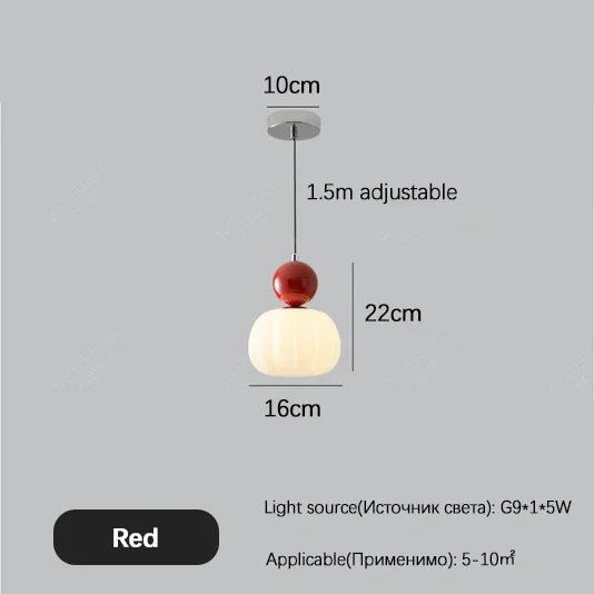lampe de chevet suspendue moderne pour décoration intérieure