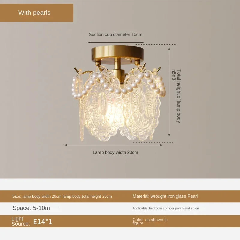 lustre léger en verre cristal pour éclairage moderne