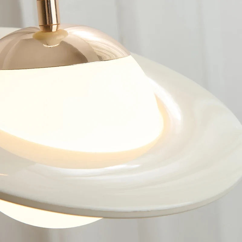lustre saturno design led ajustable en hauteur