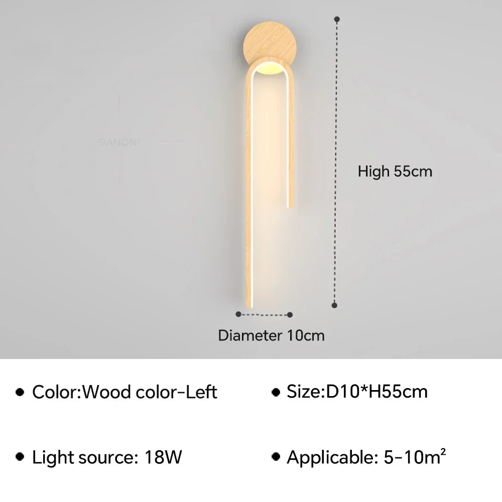 applique murale led design moderne pour décoration intérieure élégante