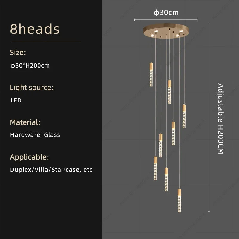 lustre moderne pour un éclairage élégant et raffiné