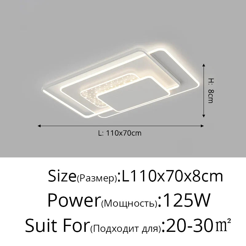 lampe de salon moderne ultra-mince led protection des yeux