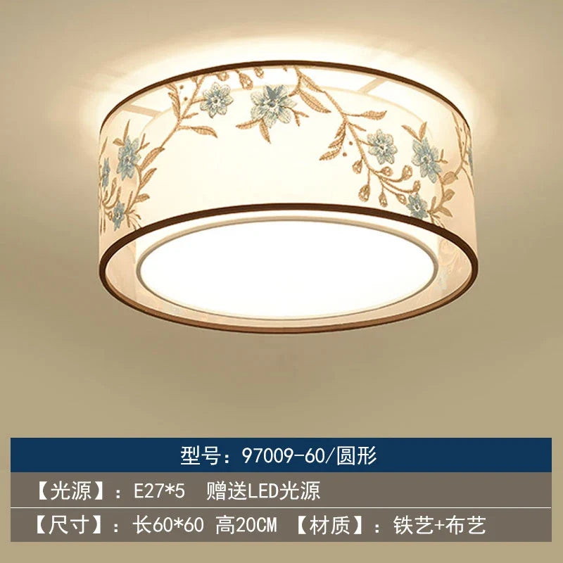 lustre chinois rétro pour un éclairage élégant et chaleureux