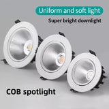 spot led encastré pour éclairage intérieur moderne et élégant