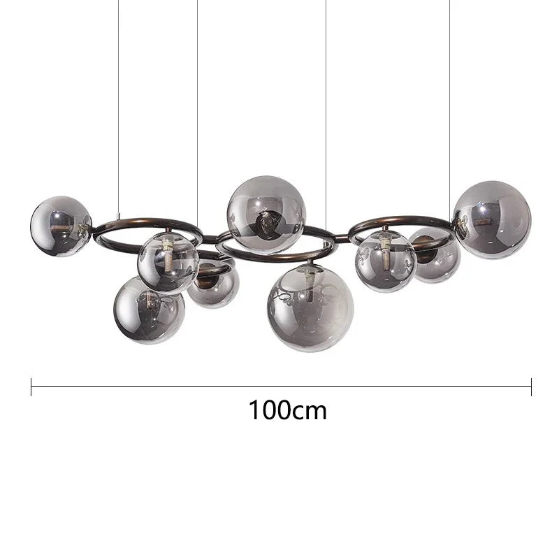 Lustres de décoration nordique pour salle à manger lustre lampes suspendues lampes suspendues pour plafonnier éclairage intérieur