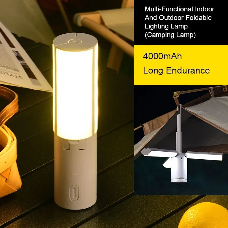 lanterne suspendue rechargeable pour camping et extérieur portable