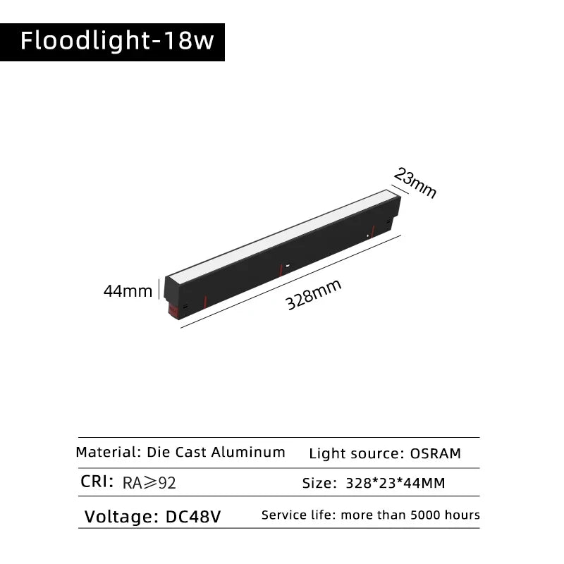 lampe led magnétique à intensité variable projecteur de plafond zigbee