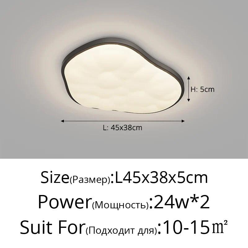lustre nordique créatif lumière luxe nuage moderne
