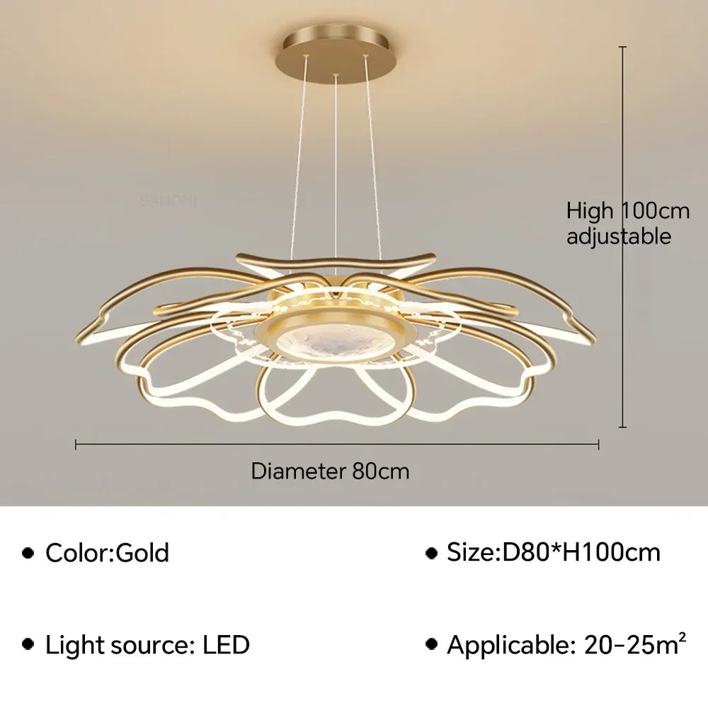 Suspension LED au design moderne