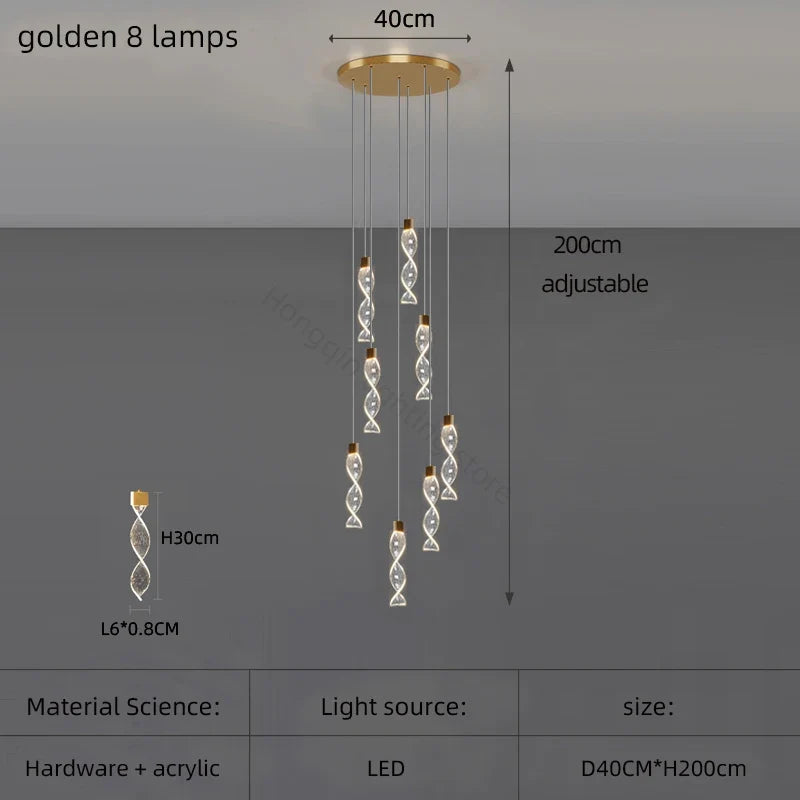 lustre décoratif pour un éclairage élégant et moderne