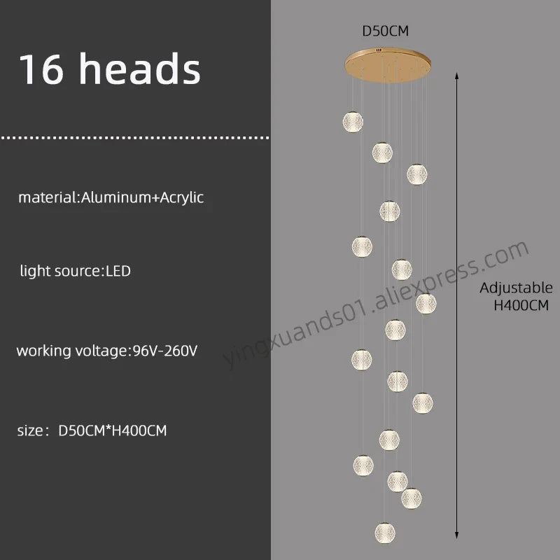 lustre moderne design pour éclairage intérieur élégant