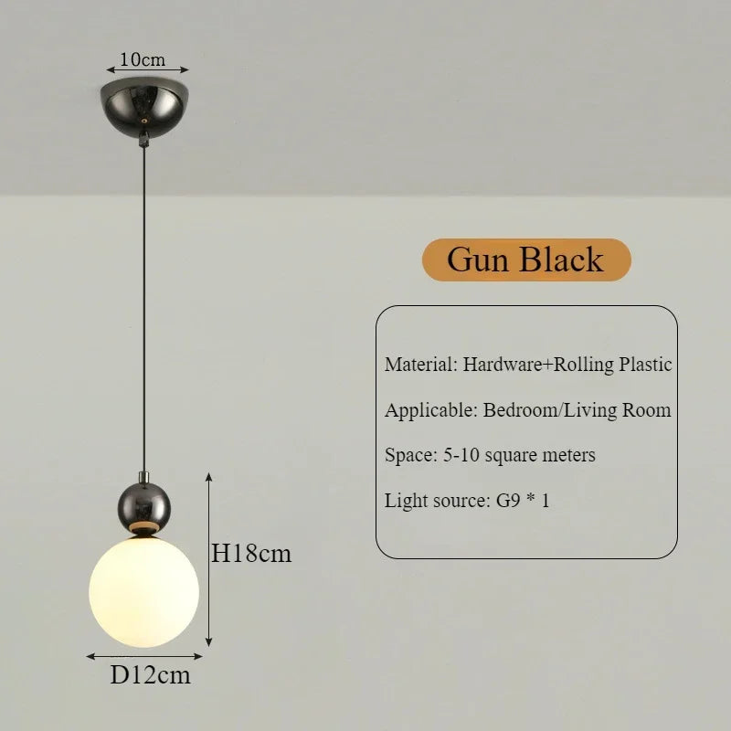 suspension nordique design multi tête pour éclairage intérieur