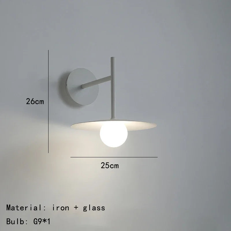 Nordic Modern LED Wall Mounted Lamp Sconce Light for Bedroom Living Room