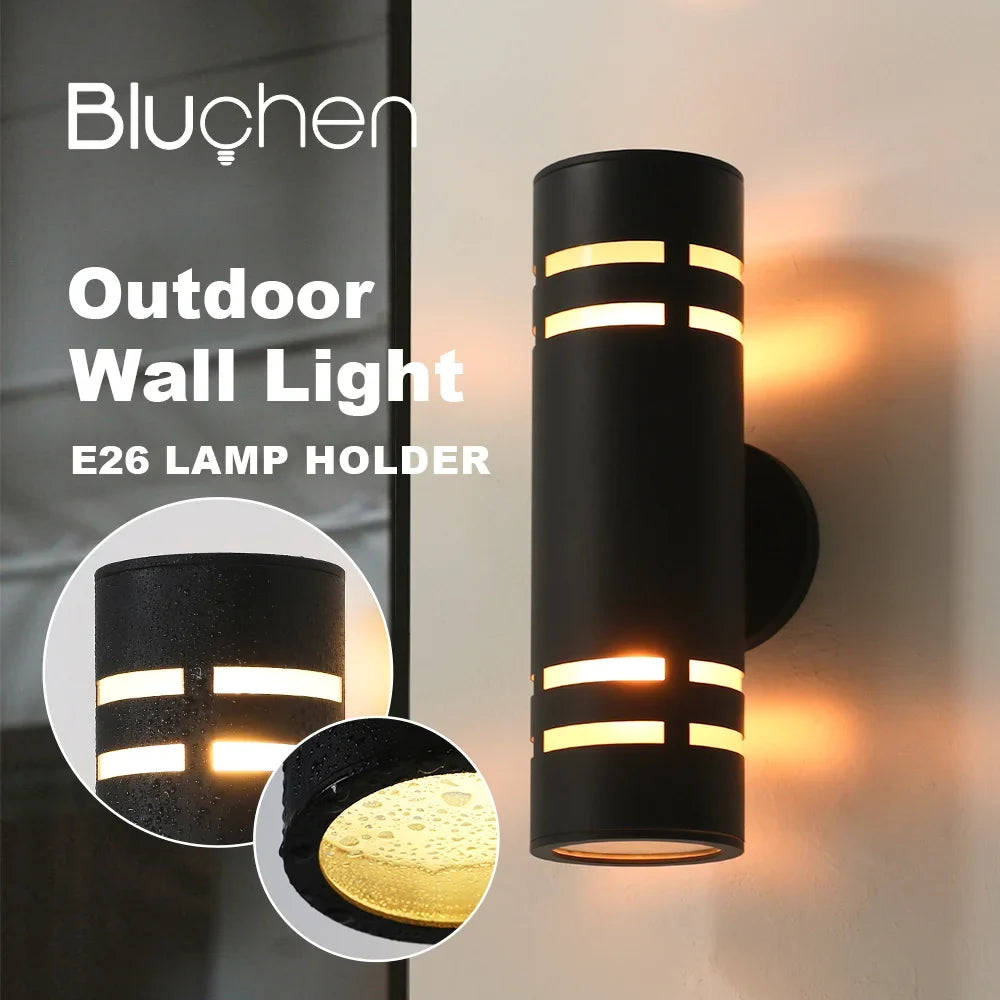 applique murale led étanche en inox pour extérieur élégant et moderne