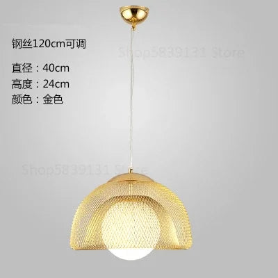 suspension modernes en double fer design nordique