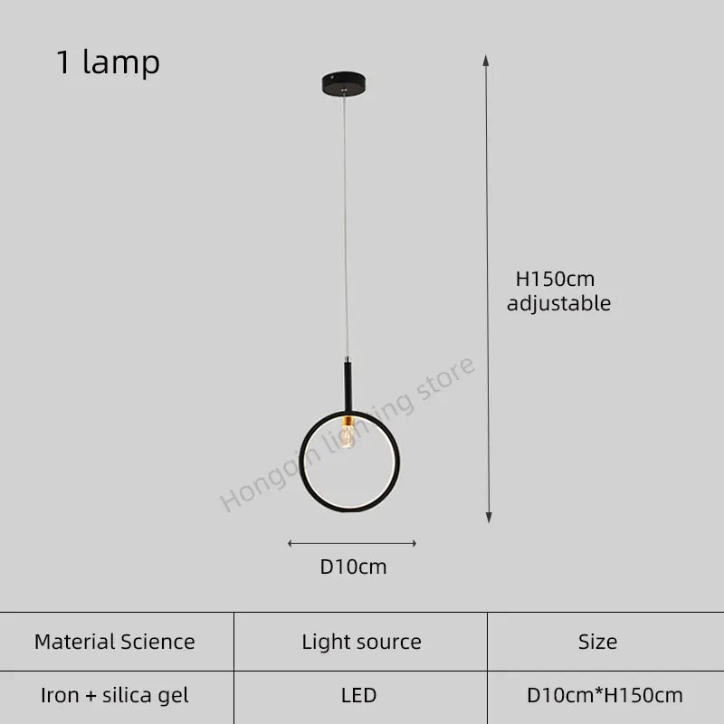 lustre moderne simple en forme trapézoïdale pour décoration intérieure