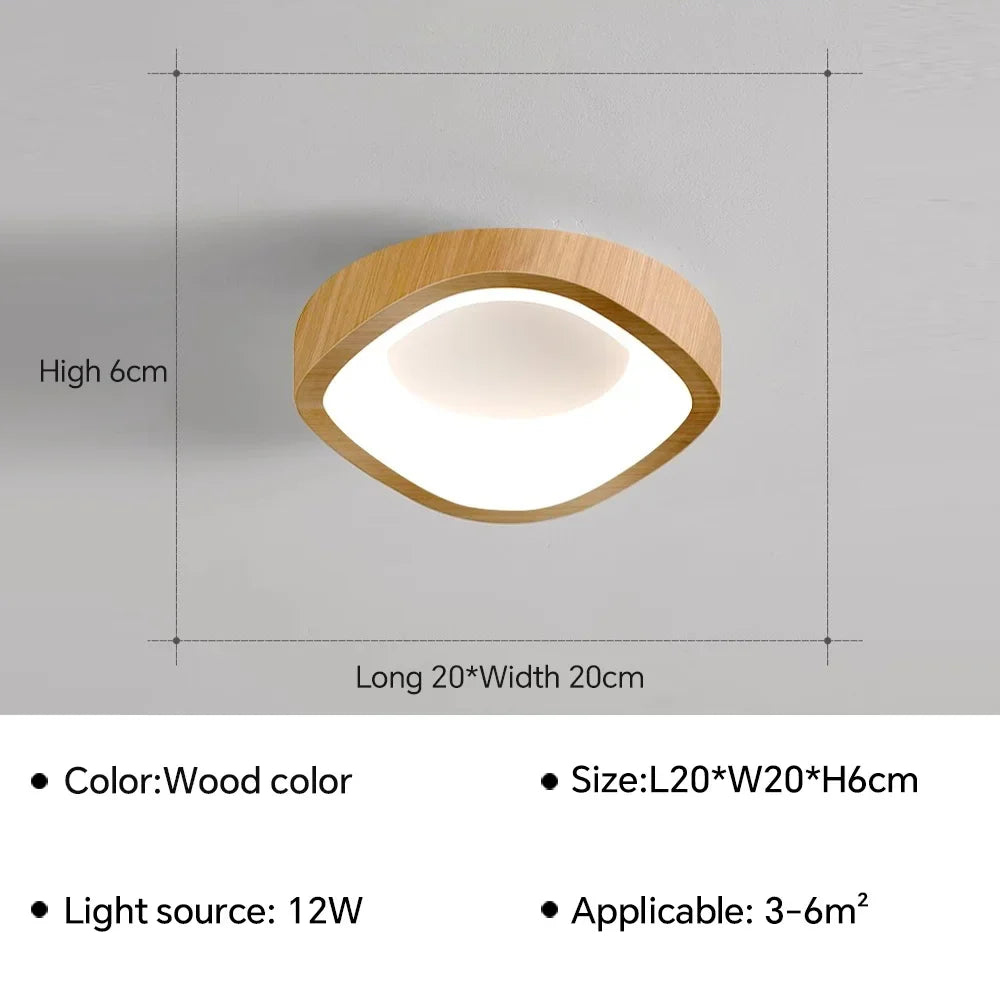 Plafonnier LED nordique pour salon