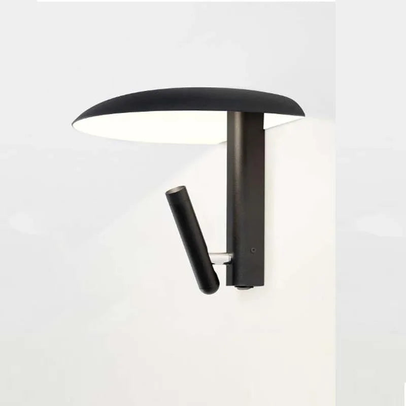 applique murale champignon parapluie lampe de lecture rotative