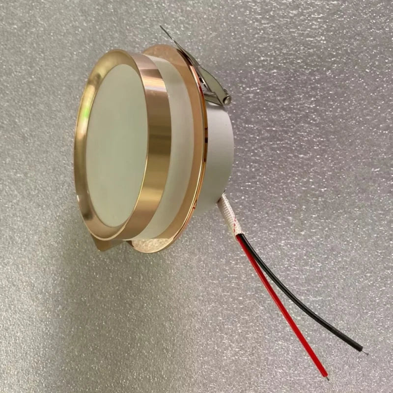 spot led encastrable en cristal pour éclairage intérieur