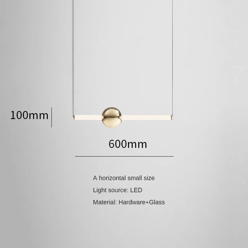 suspension led design pour décoration intérieure moderne