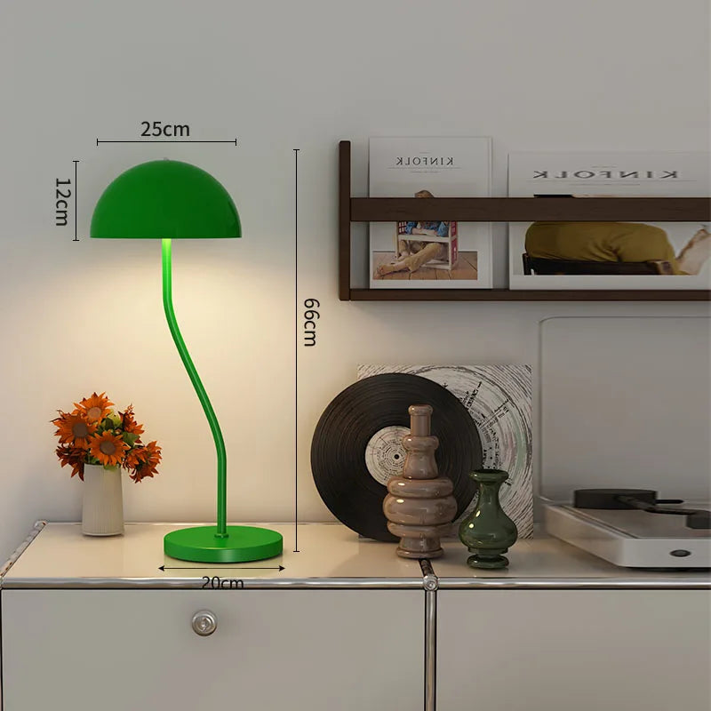 lampadaire nordique en verre avec abat-jour pour décoration intérieure