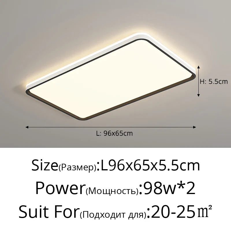 lustre led pour décoration intérieure avec lumières suspendues