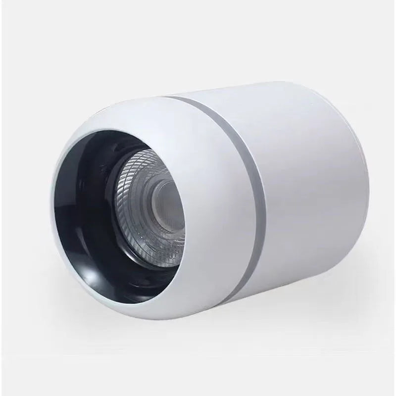 New dimmable LED Downlight ceiling light 7W 9W 12W 15W Nordic surface mounted COB spotlight, indoor background wall lighting
