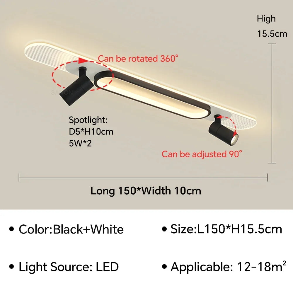 plafonnier led moderne design pour intérieur et éclairage décoratif