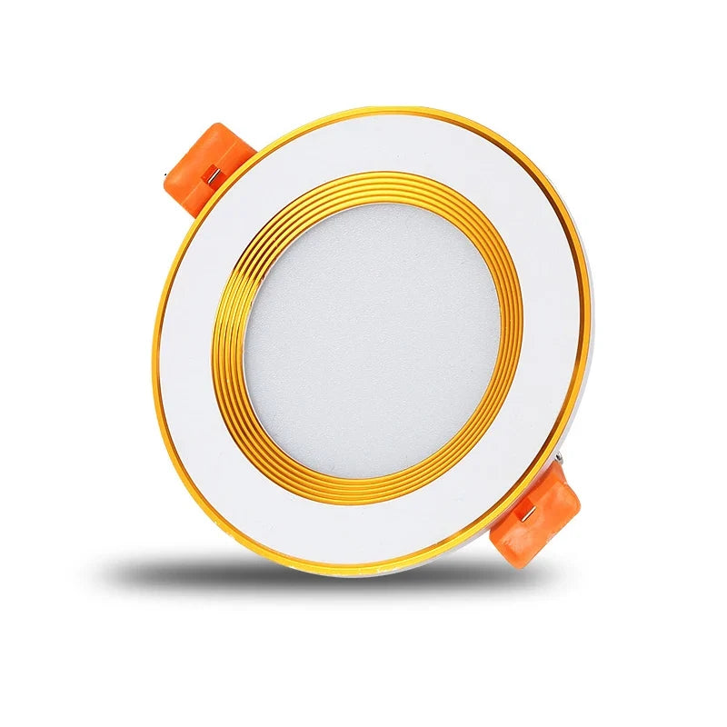 Foco LED empotrable redondo para cocina, lámpara de 7W, 9W, 12W, 15W, 18W, CA 220V,  impermeable, blanco cálido y frío