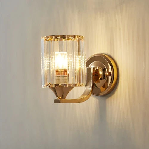 applique murale en cristal style européen coupe diamant brillante art déco