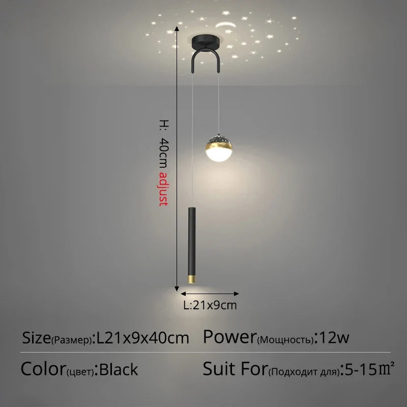 suspension moderne décorative idéale pour ciel étoilé