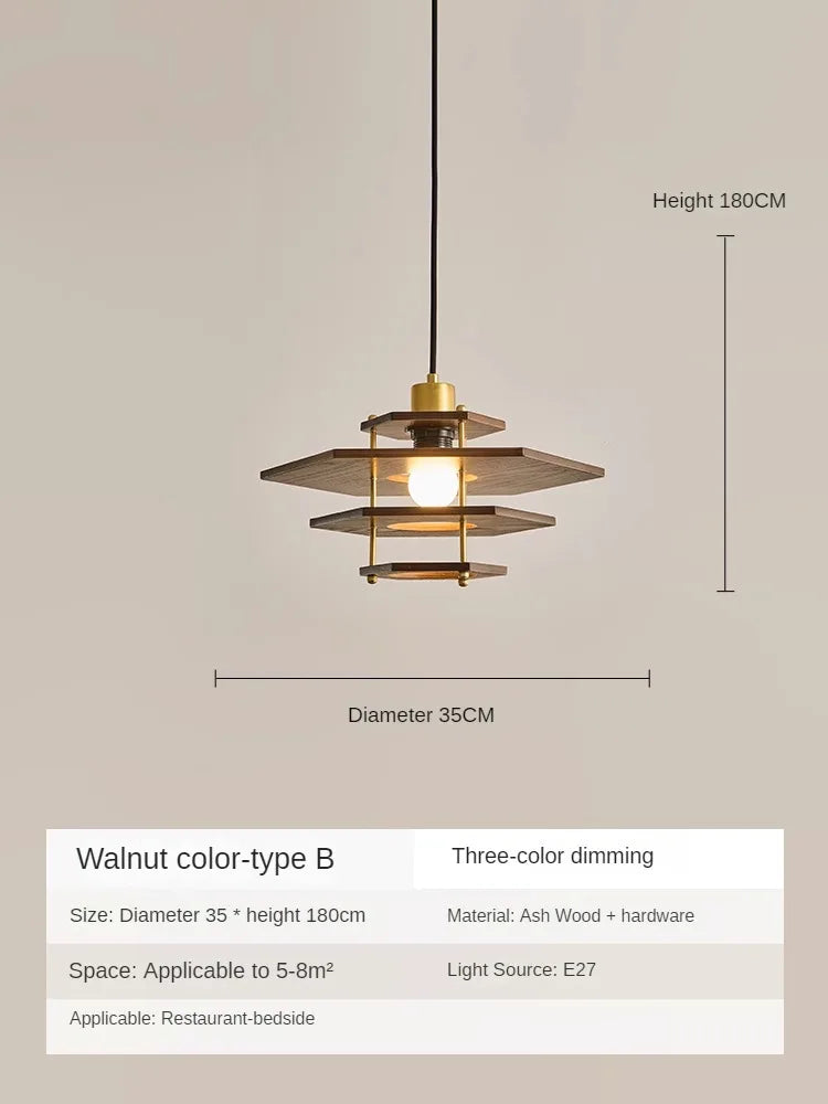 lustre en bois massif style médiéval pour restaurant et bar