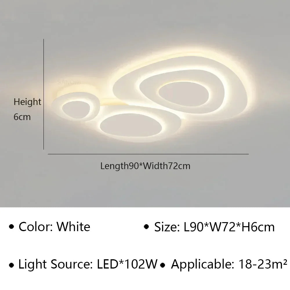 plafonnier led moderne pour décoration intérieure et éclairage élégant