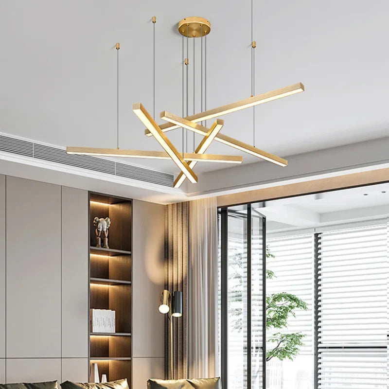 plafonnier led suspendu au design nordique moderne décoratif intérieur