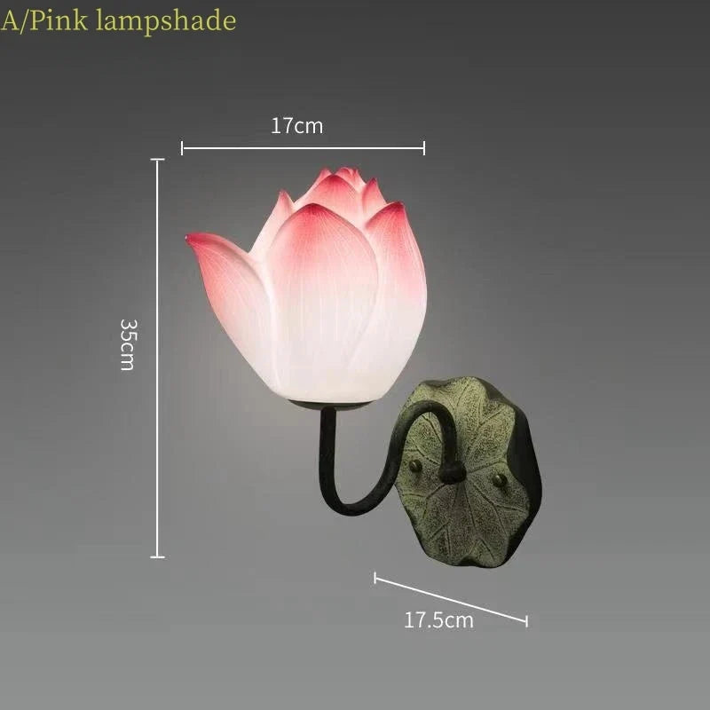 Applique murale Led en forme de Lotus