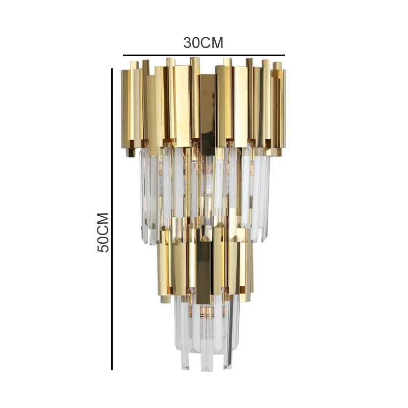 lustre en cristal moderne design luxe pour intérieur