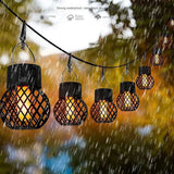 lampes solaires rétro pour éclairage extérieur et décoration jardin