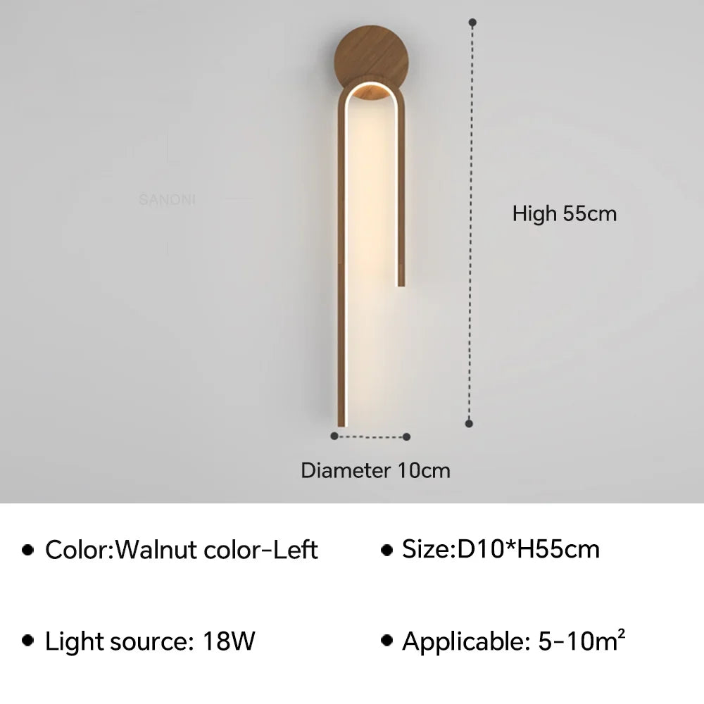 applique murale led design moderne pour décoration intérieure élégante