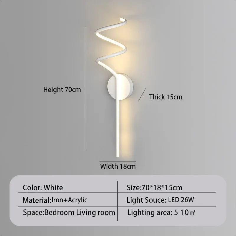 applique murale led moderne pour décoration intérieure élégante