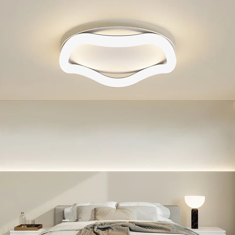 plafonnier simple avec télécommande et intensité réglable pour intérieur