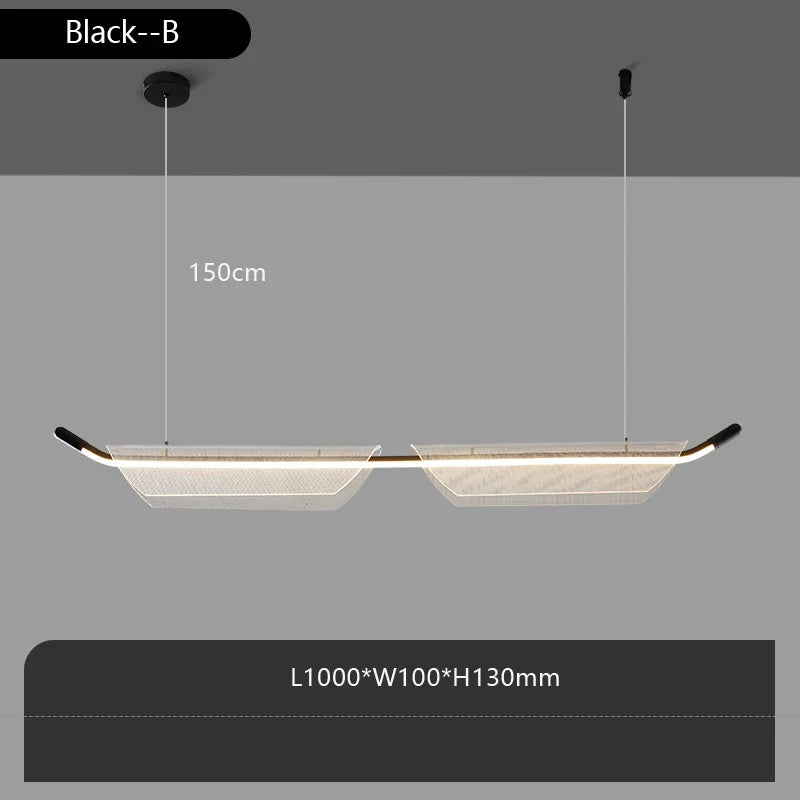 suspension design minimaliste pour restaurant bar moderne