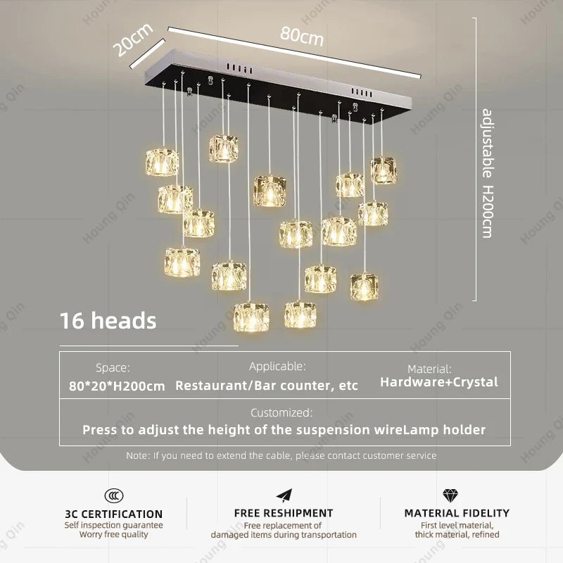 lustre led design pour éclairage intérieur moderne et élégant