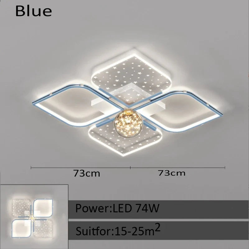 plafonnier led luxueux pour un éclairage moderne intérieur
