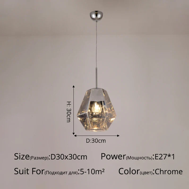 lustre nordique moderne pour bar restaurant café créatif
