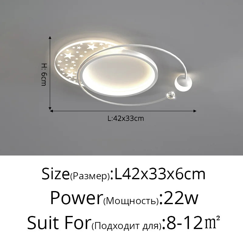 plafonnier led doré style nordique créatif pour toute la maison