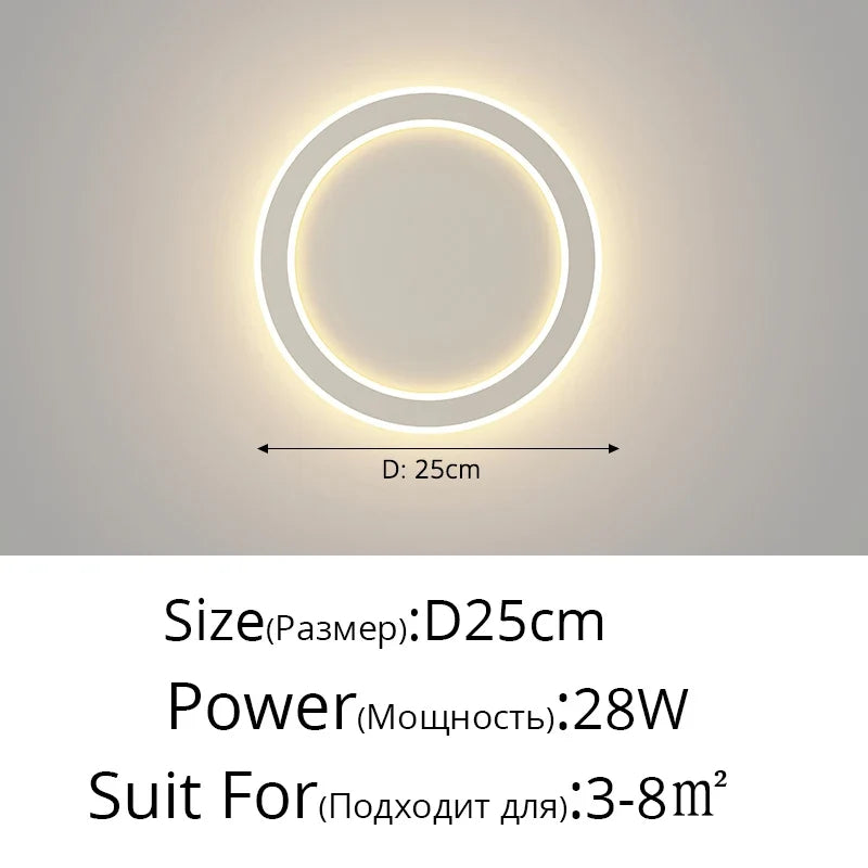lampe led murale nordique créative simple moderne