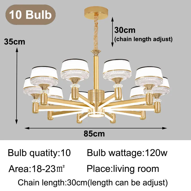 lustre moderne led design nordique pour intérieur élégant