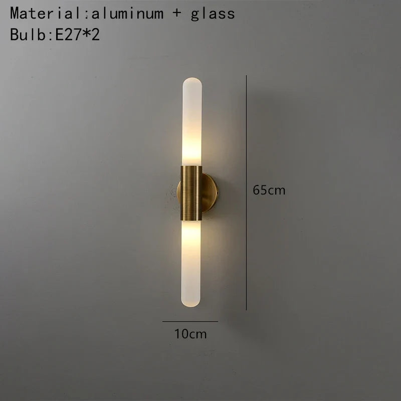 Applique murale LED longue et moderne